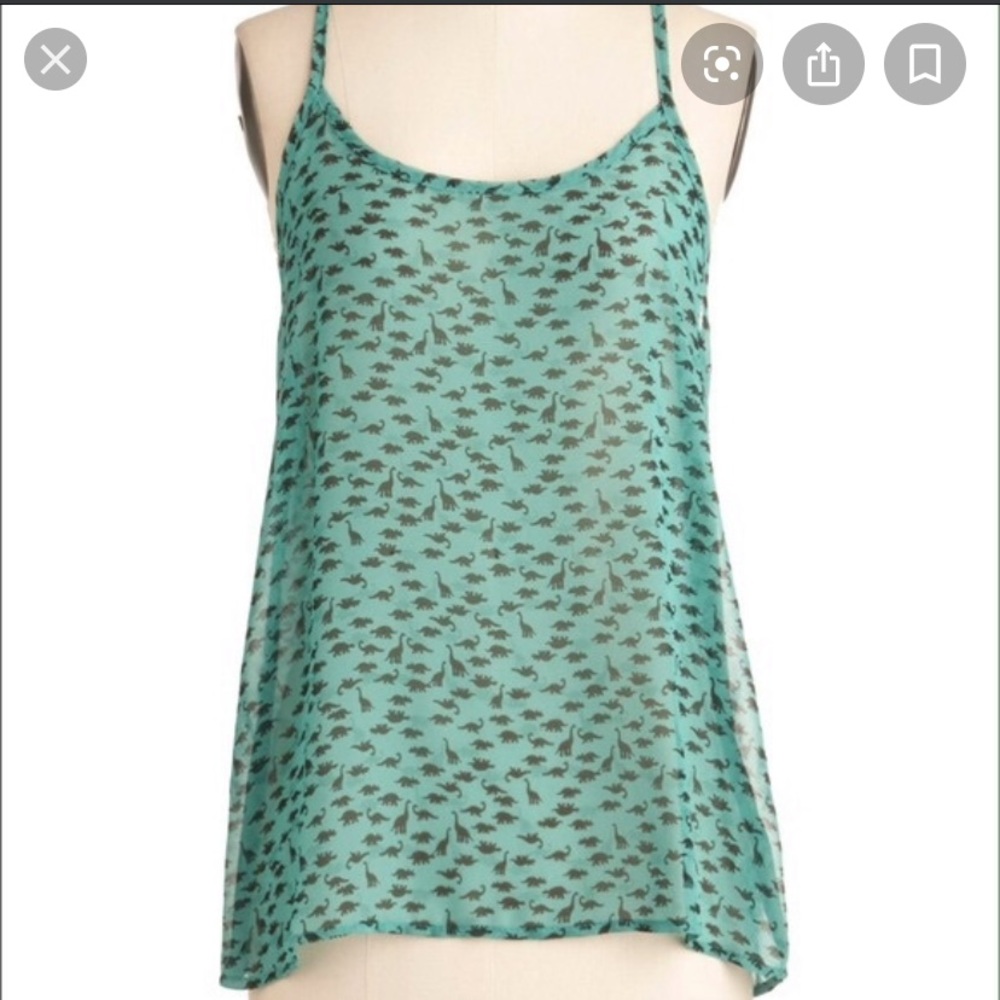 Francescas dinosaur print tank